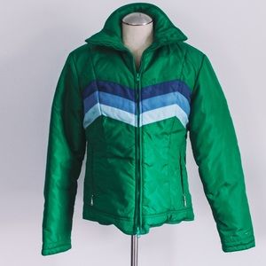 Vintage Down Ski Jacket